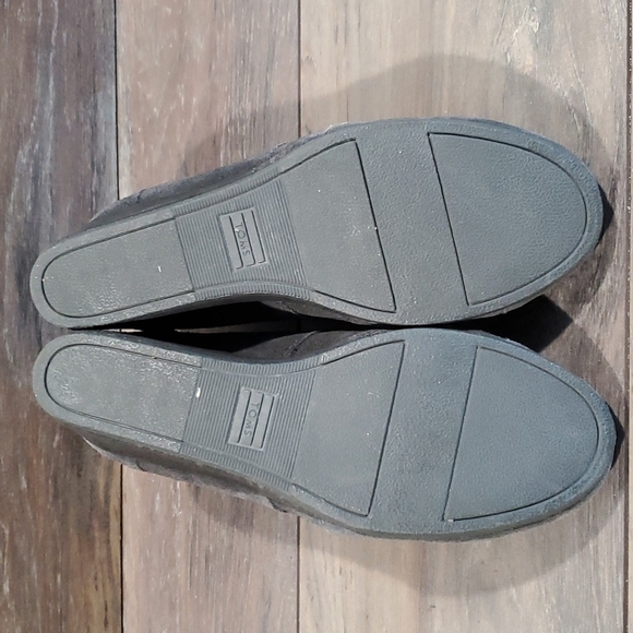 Toms "Like New" Desert wedge Suede shoes sz 10 - Picture 8 of 13